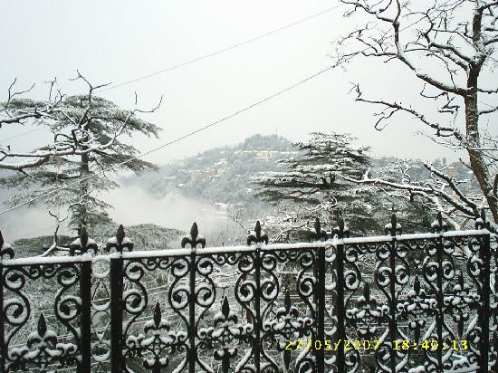 Colonial architecture on Mall Road, Shimla